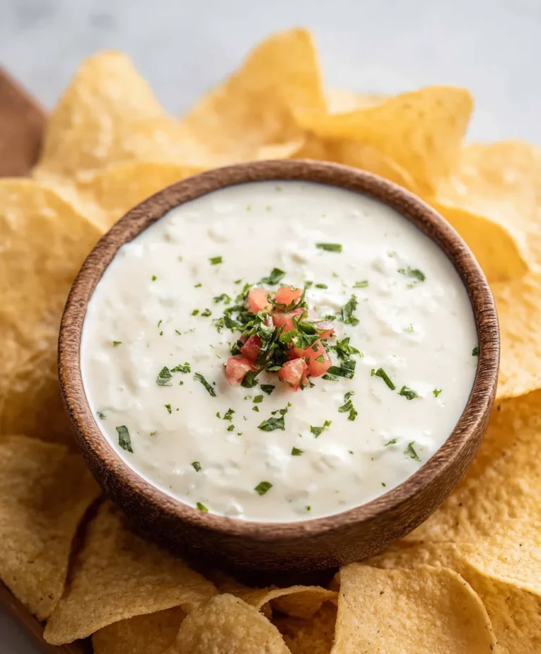 Best Mexican White Cheese Dip – Easy Creamy Recipe
