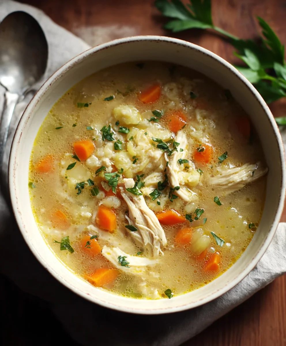 Healing Anti-Inflammatory Chicken Soup Recipe