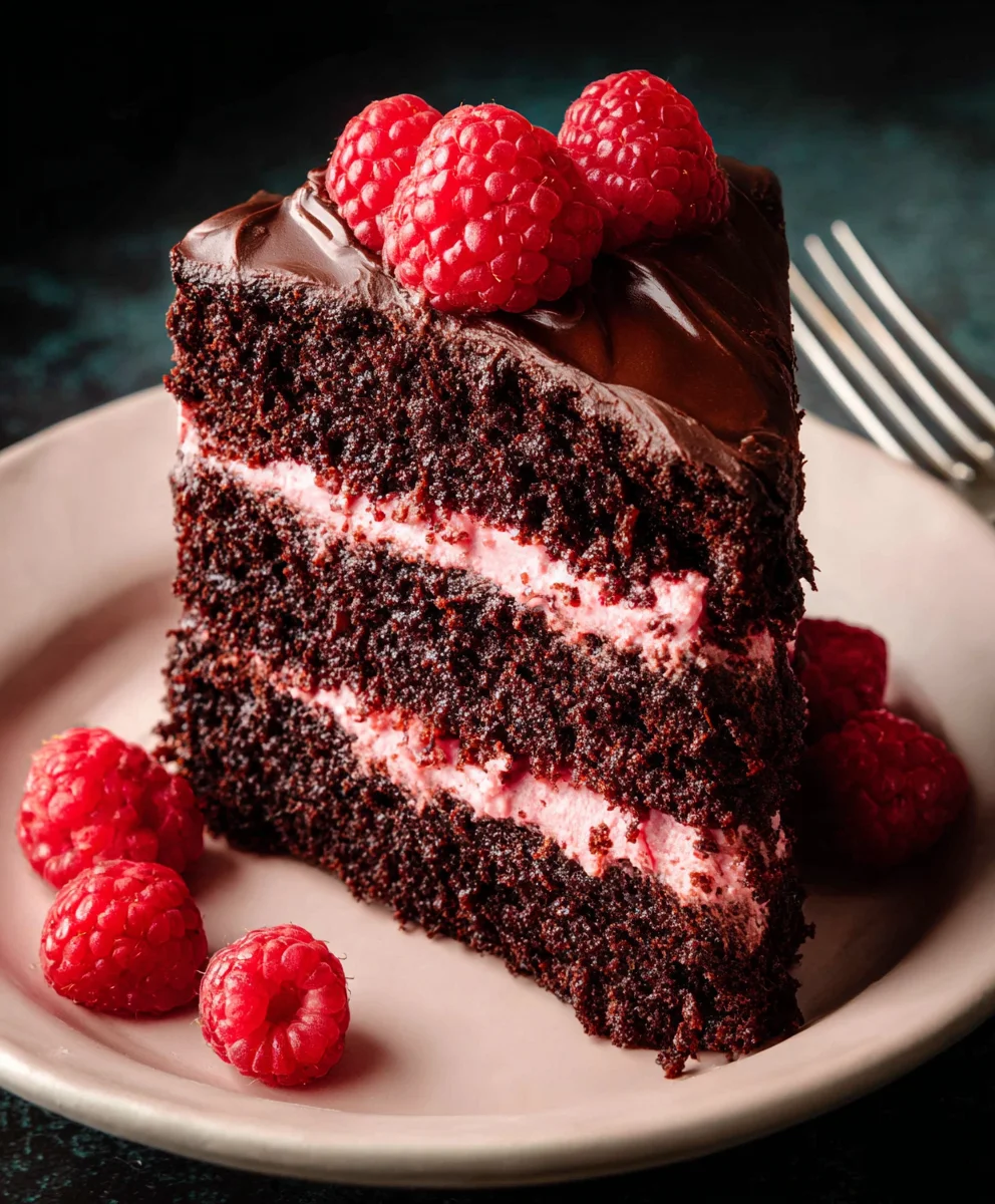Decadent Chocolate Raspberry Cake Recipe-Pure Indulgence