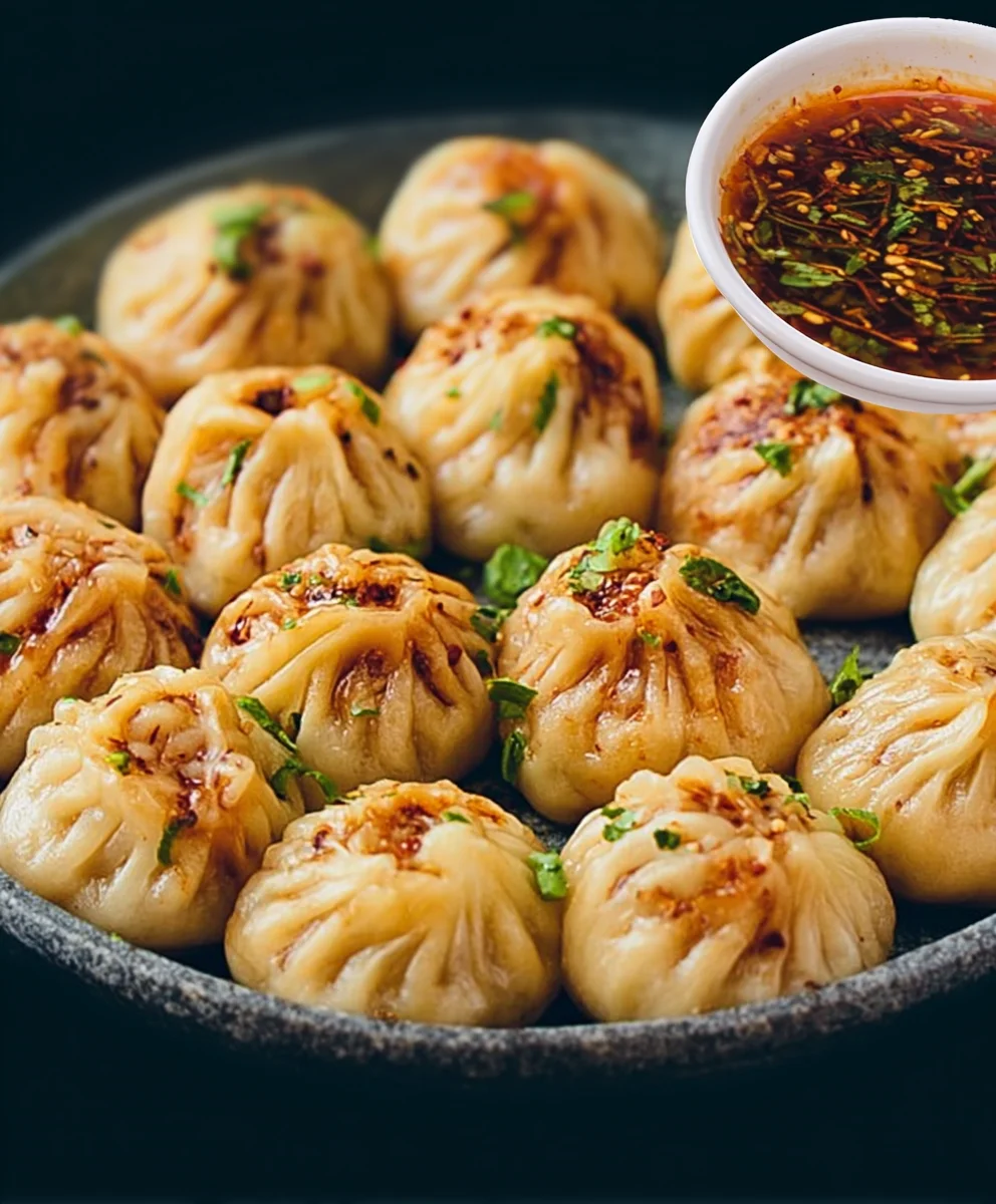 Soyabean Momos Recipe - Delicious Veg Soya Momos