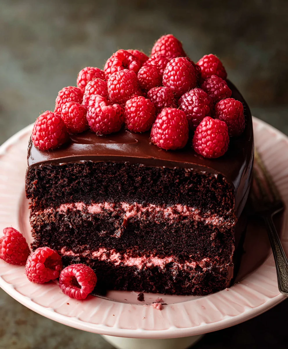 Decadent Chocolate Raspberry Cake Recipe-Pure Indulgence