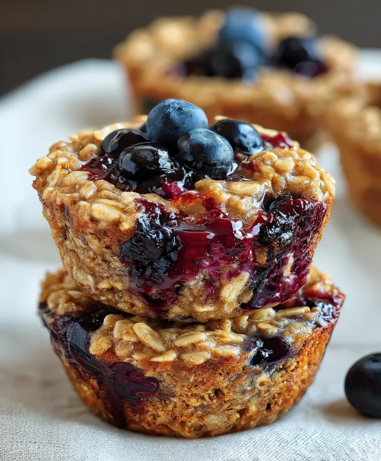 Easy Baked Oatmeal Breakfast Cups-Healthy Start