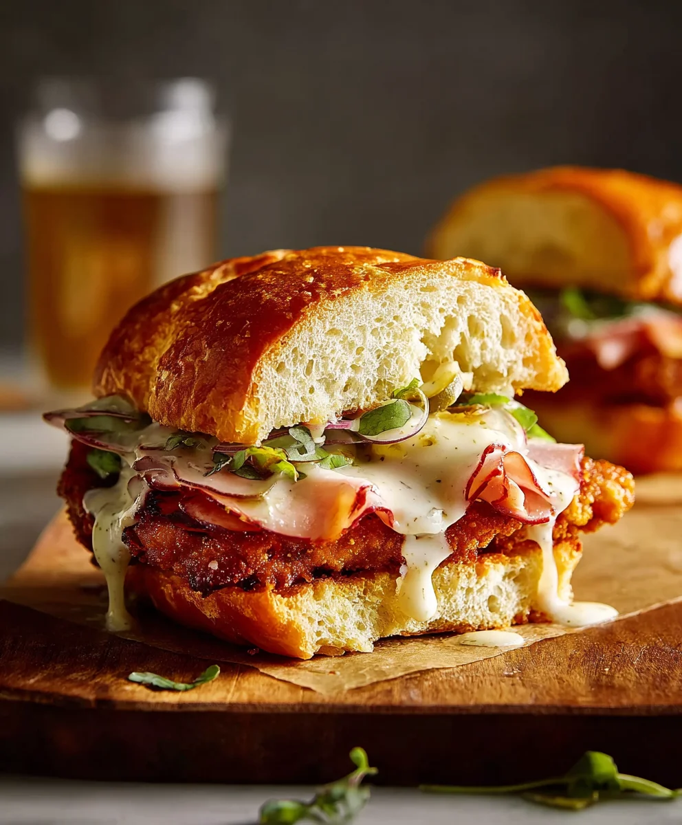 Spicy Baked Nashville Hot Beef Sandwich Recipe