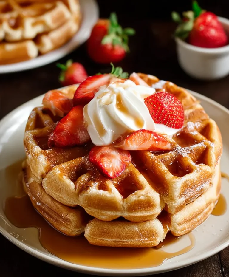 High Protein Waffles- Delicious & Easy Recipe