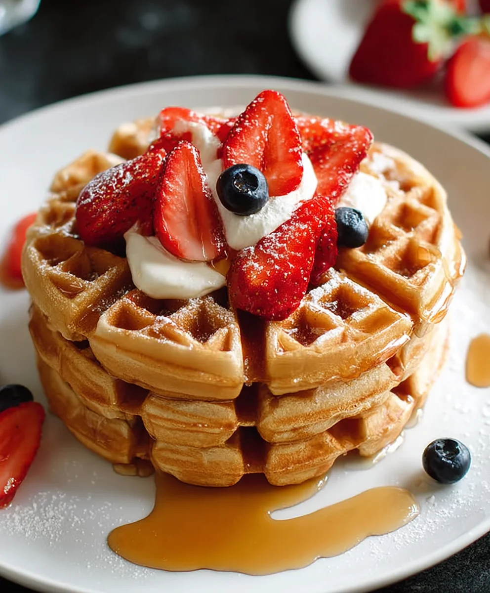 High Protein Waffles- Delicious & Easy Recipe