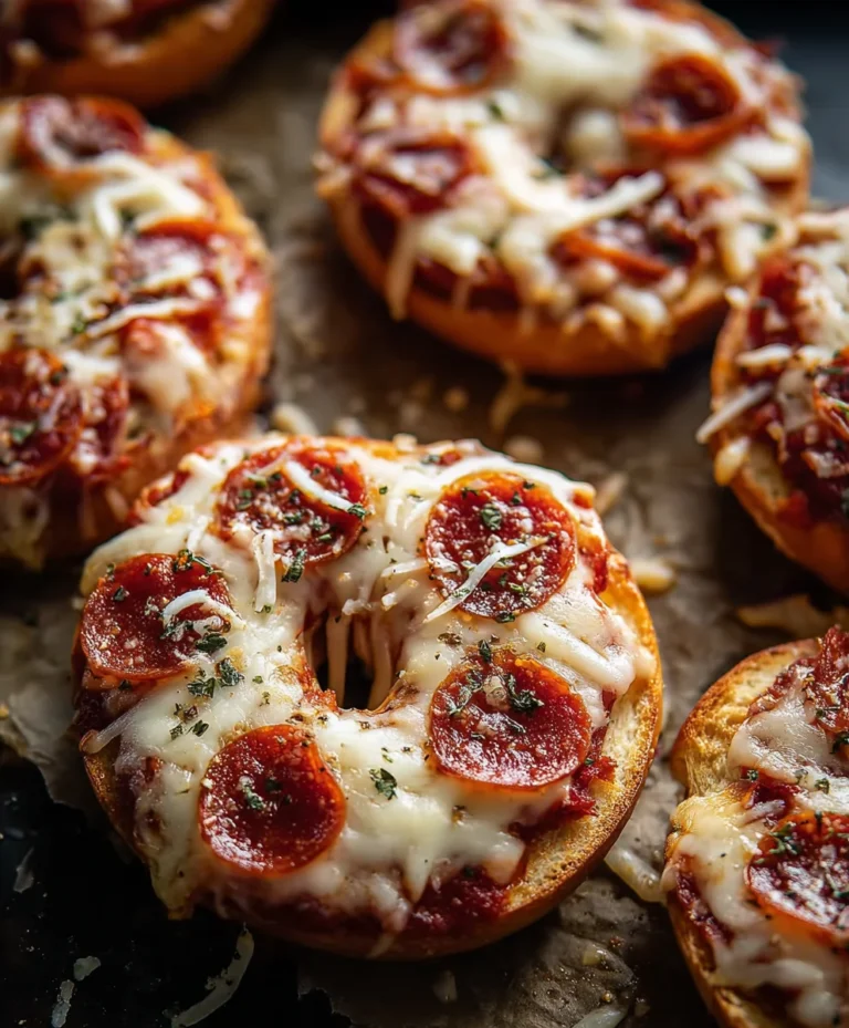 Easy Homemade Pizza Bagels-Quick & Delicious Recipe