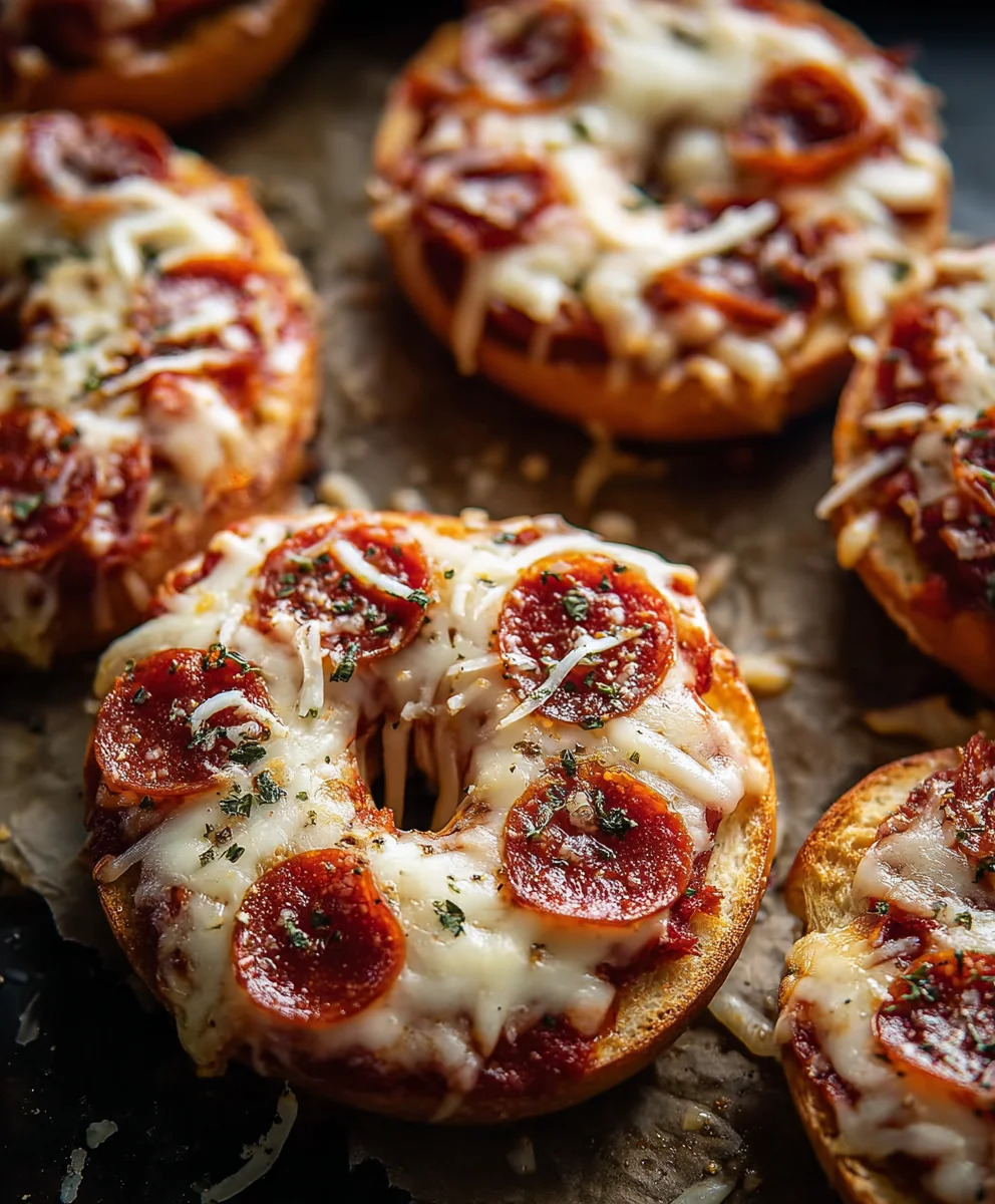 Easy Homemade Pizza Bagels-Quick & Delicious Recipe