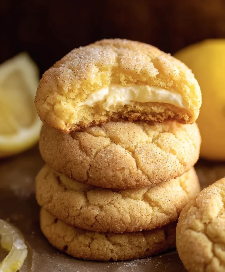 Lemon Cheesecake Cookies – Easy & Delicious Dessert Recipe