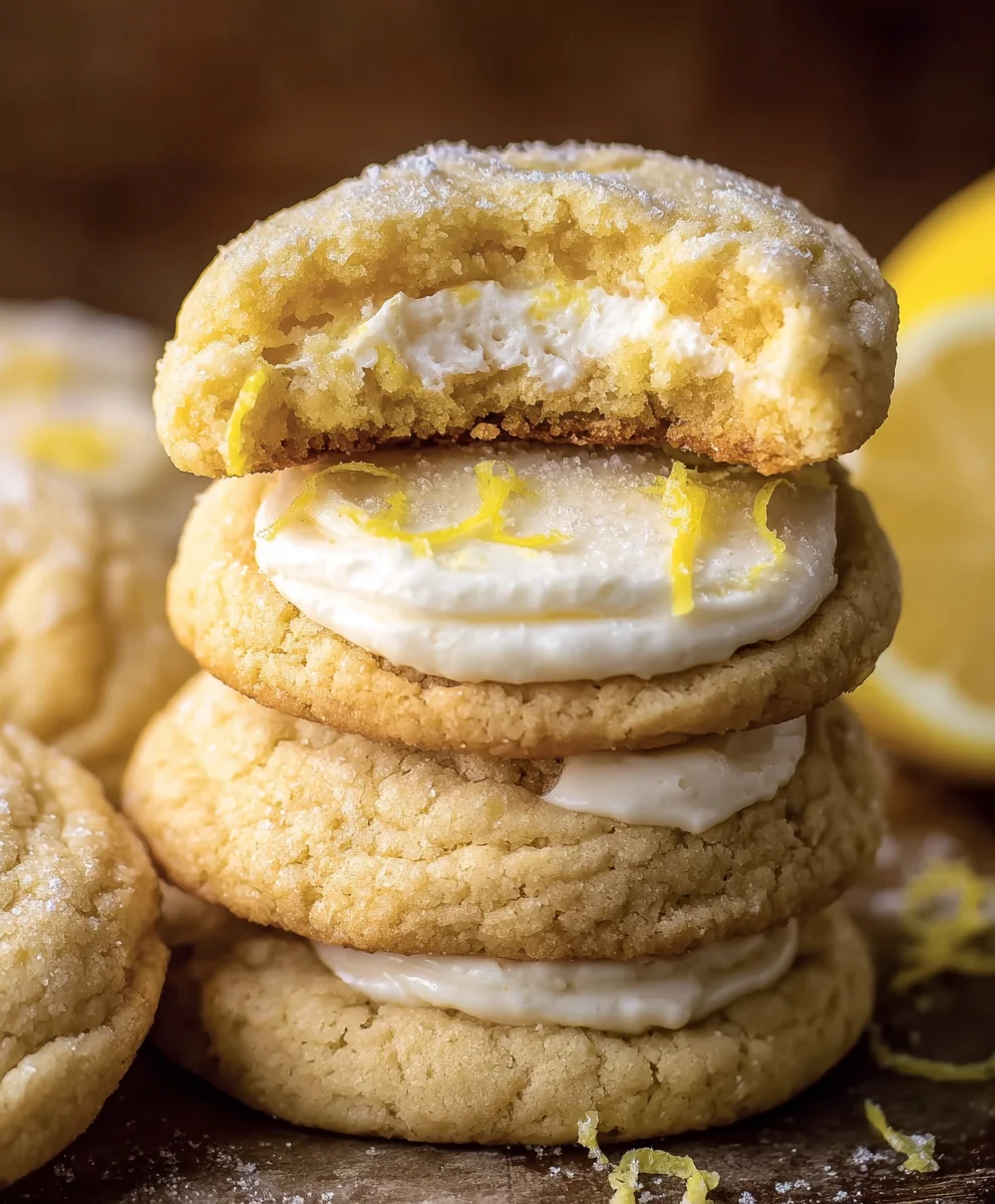 Lemon Cheesecake Cookies - Easy & Delicious Dessert Recipe