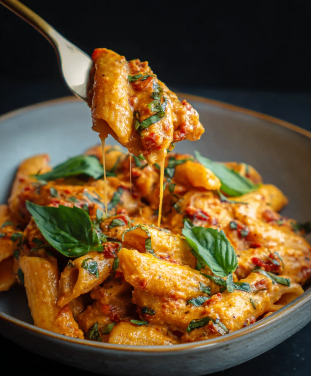 Creamy Tomato Garlic Pasta - Easy & Delicious Recipe