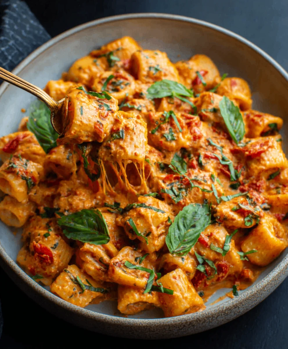 Creamy Tomato Garlic Pasta - Easy & Delicious Recipe