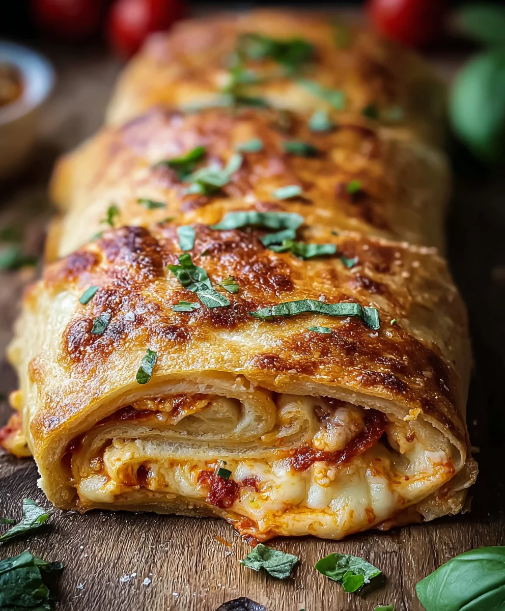 Classic Homemade Stromboli - Easy Beef Recipe