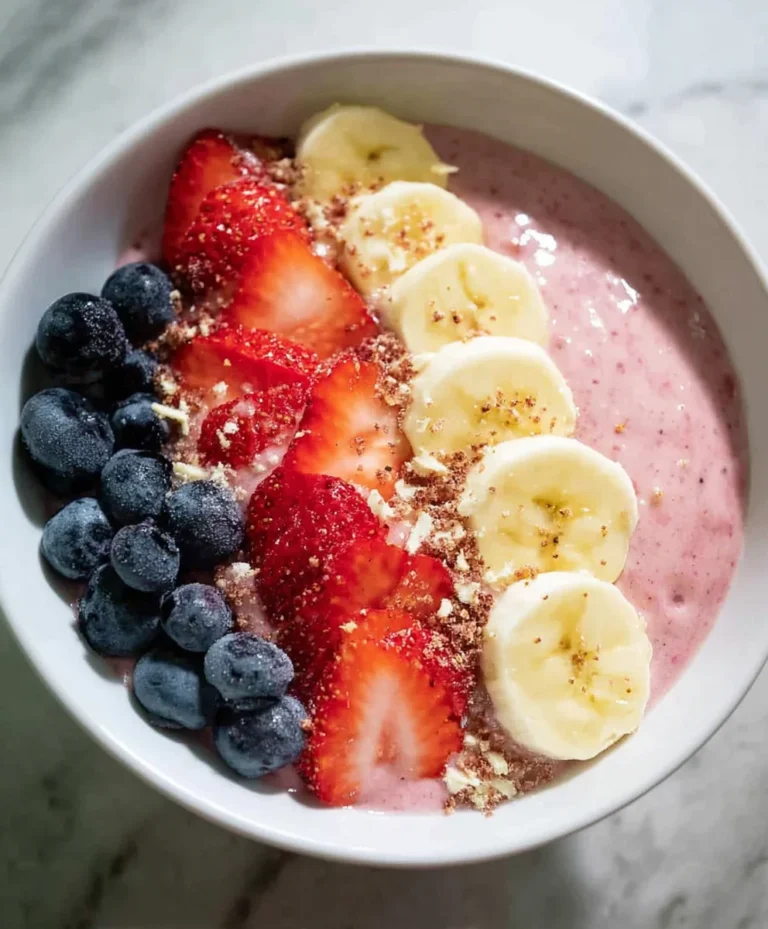 5-Minute Fruit Smoothie Bowl Greek Yogurt Delicious