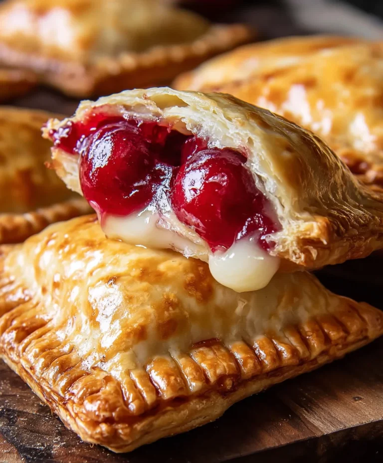 Cherry Cheesecake Hand Pies Easy Dessert Recipe