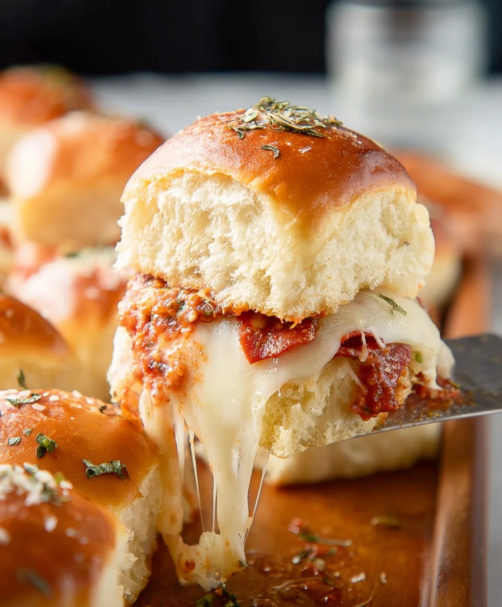 Easy Pizza Sliders-Party Favorite Appetizer