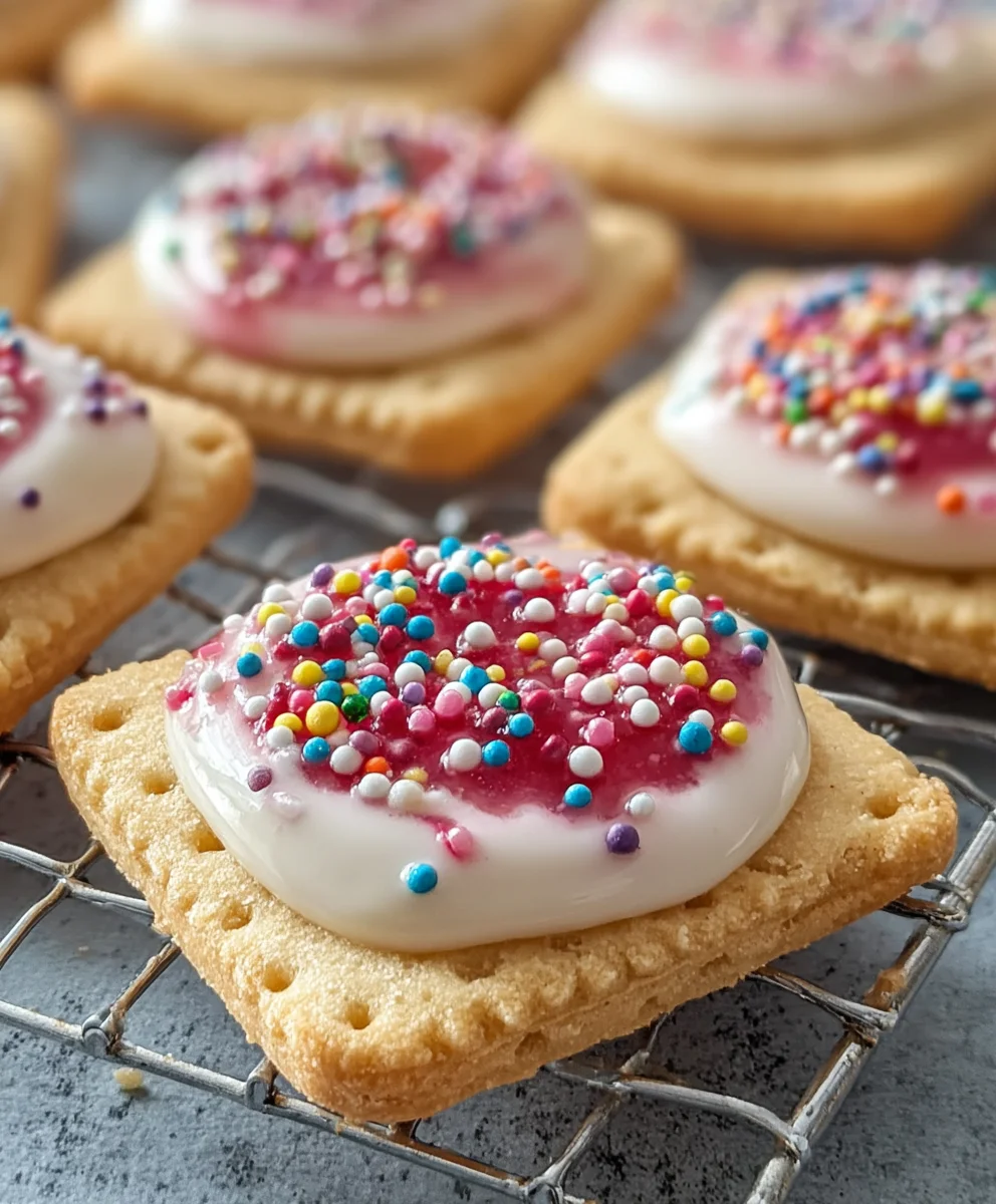 Frosted Pop-Tart Cookies - Easy Sweet Treat Recipe
