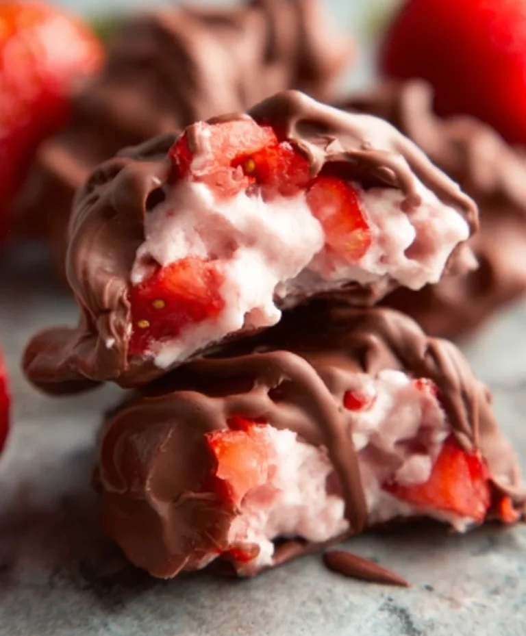 Viral Chocolate Strawberry Yogurt Clusters Recipe