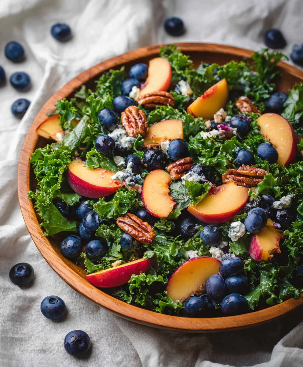 Peach Blueberry Non-non-non-alcoholic alternativeic Non-Alcoholic Ale Salad