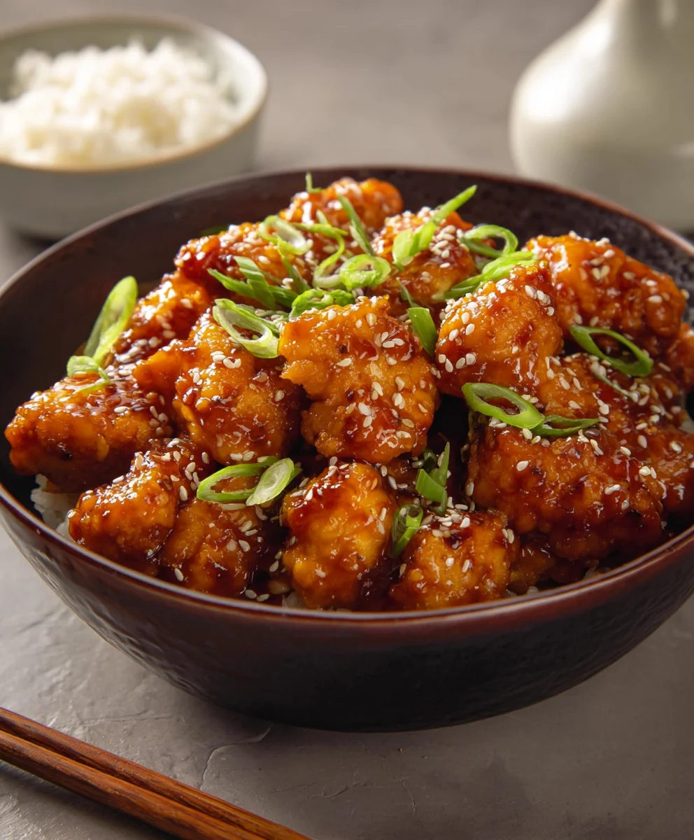 Honey Sesame Chicken - Sweet Savory Dinner Recipe