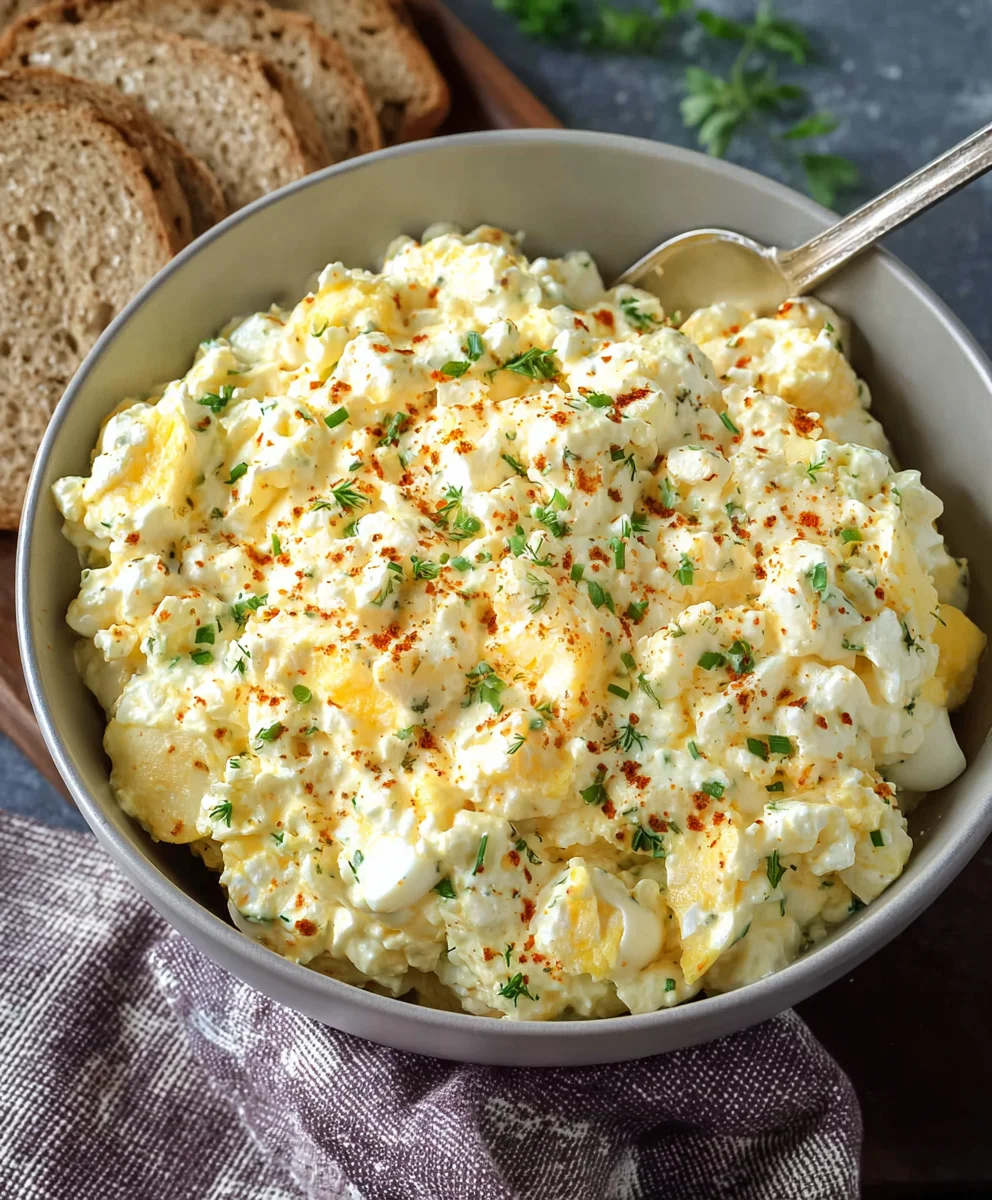 Easy Cottage Cheese Egg Salad Recipe-Healthy & Quick