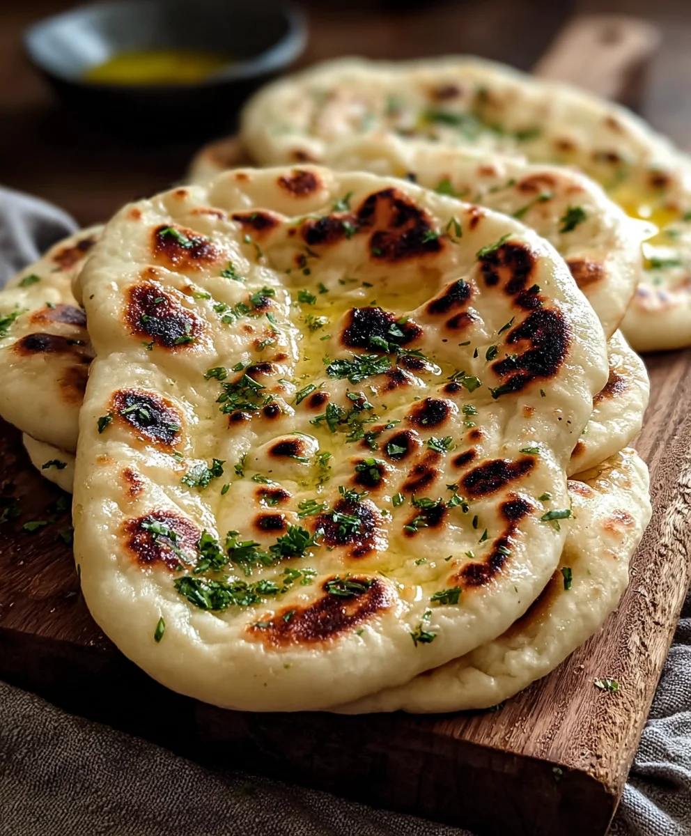 Easy Homemade Naan Bread Recipe-Soft Fluffy Indian Flatbread