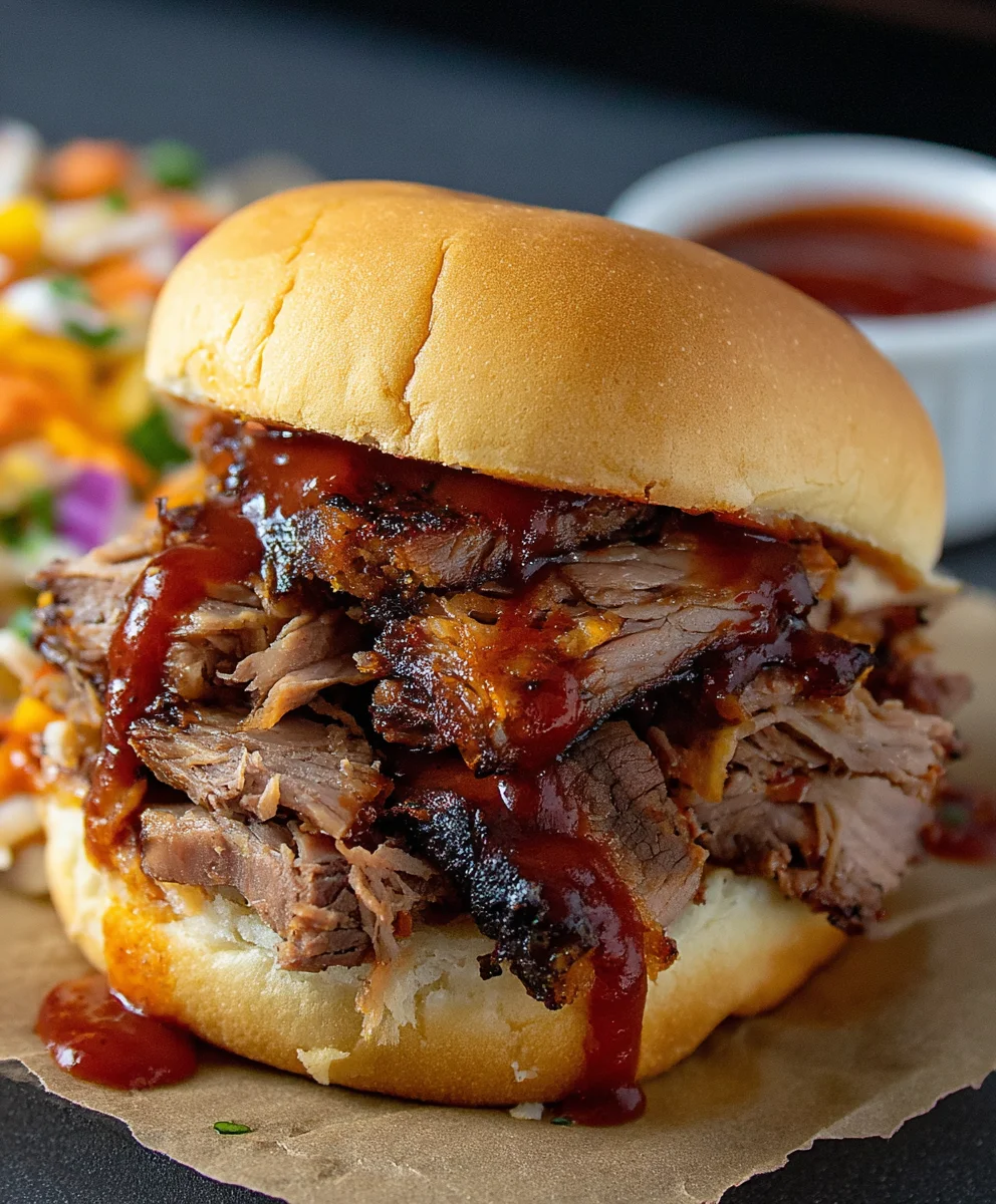 Juicy BBQ Beef Brisket Sandwich Recipe