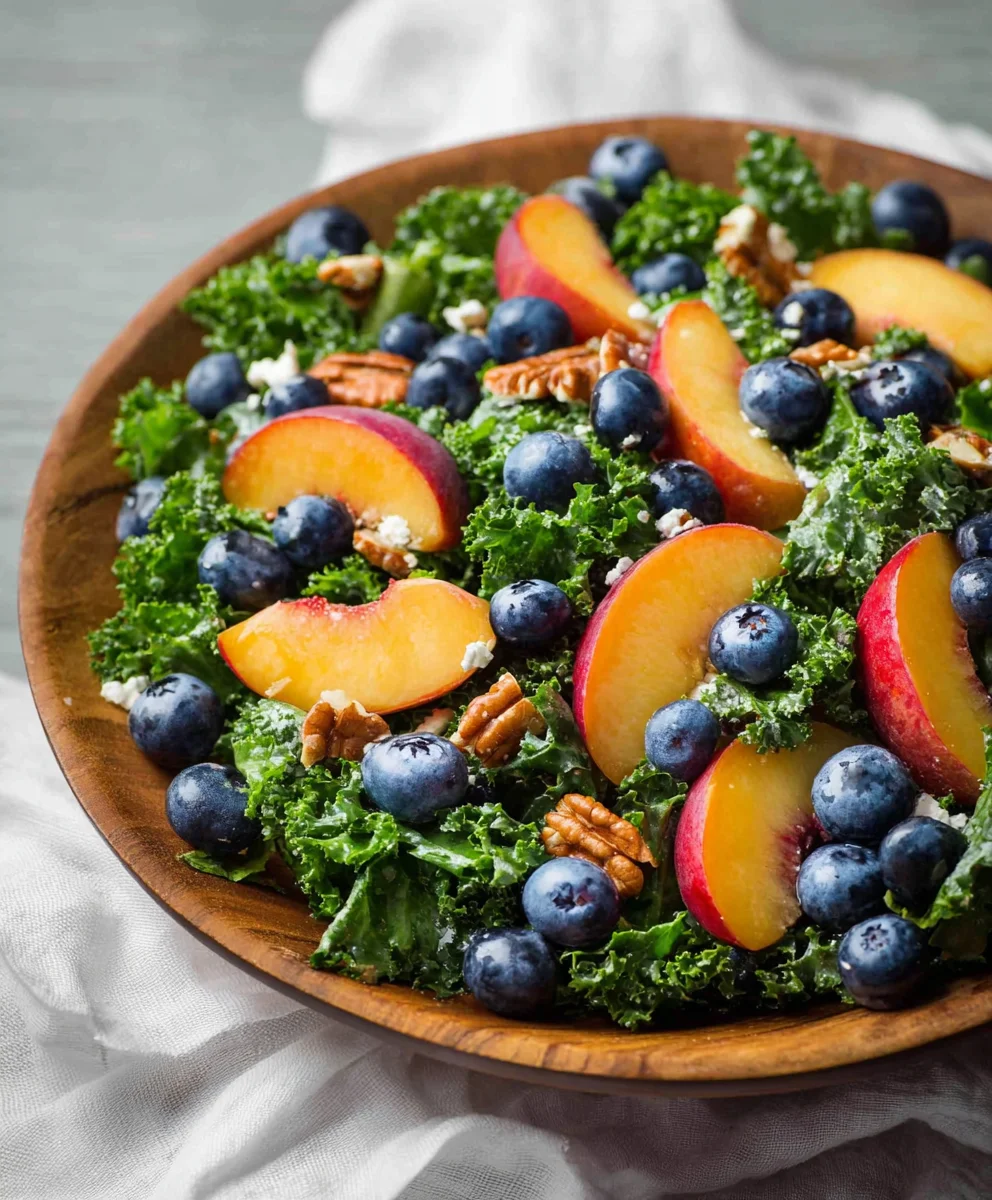 Peach Blueberry Non-non-non-alcoholic alternativeic Non-Alcoholic Ale Salad