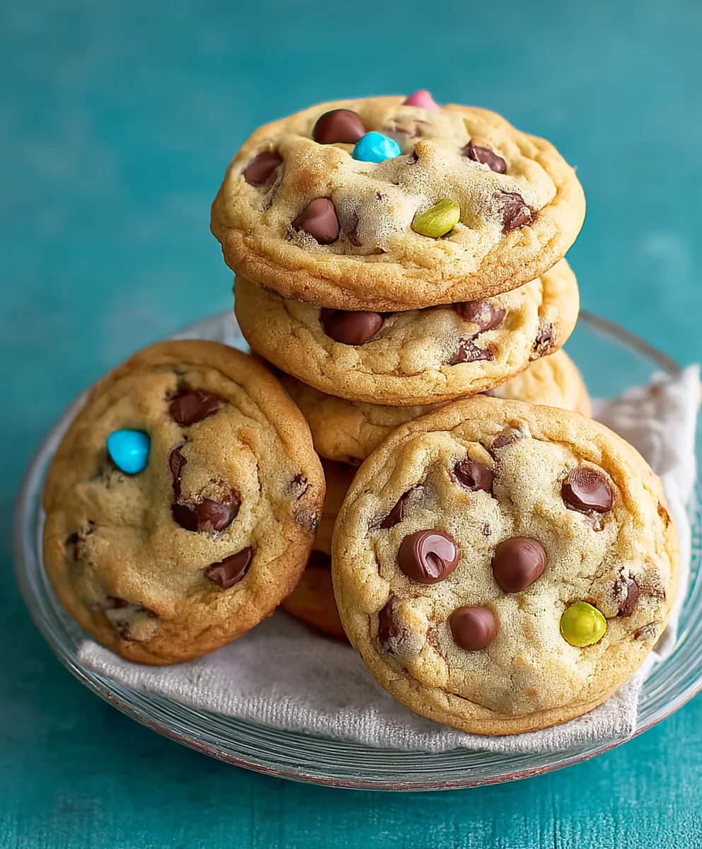 Easter Chocolate Chip Cookies-Easy Festive Recipe