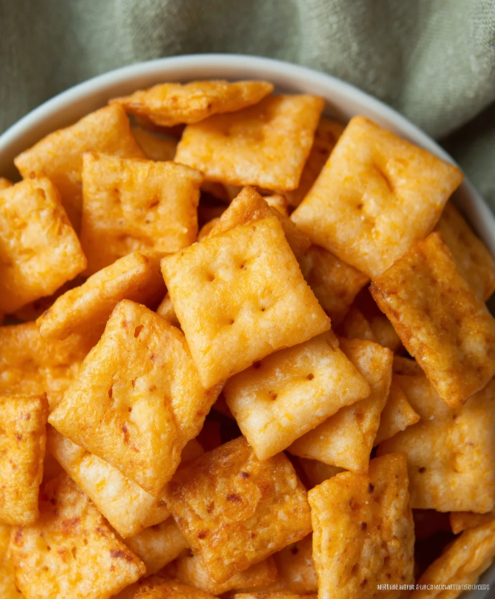 Gluten Free Cheez Its - Easy Homemade Snack