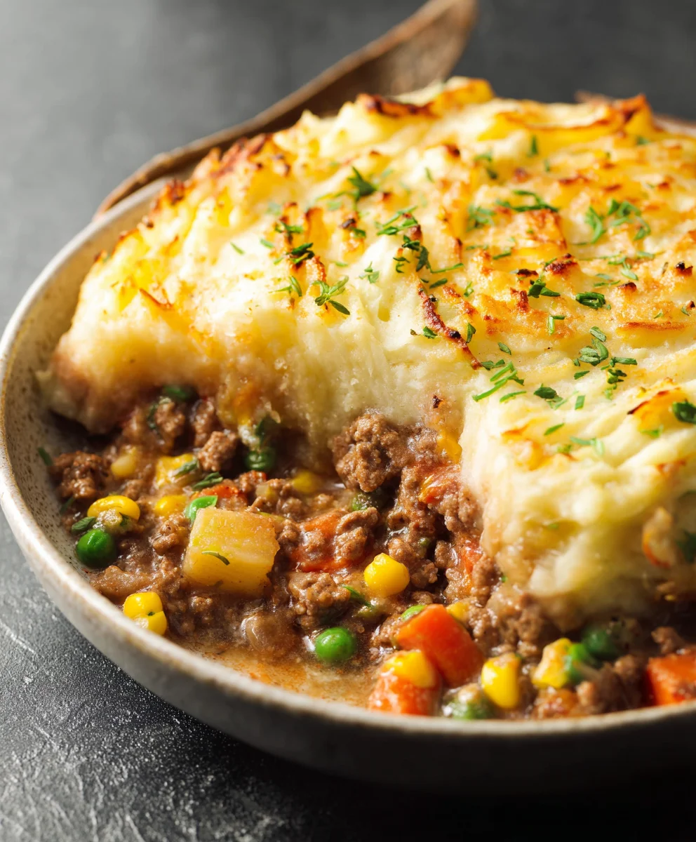Classic Beef Shepherd's Pie Recipe-Hearty & Delicious