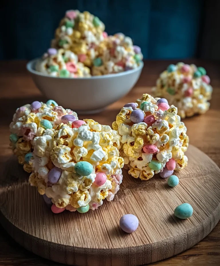 Easy Easter Popcorn Balls Recipe-Festive Fun