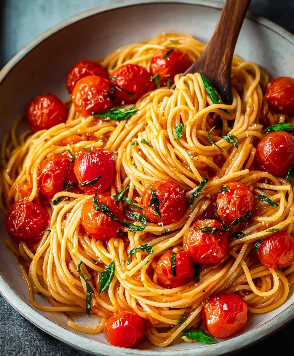 Easy Cherry Tomato Pasta Recipe Quick Delicious Dinner