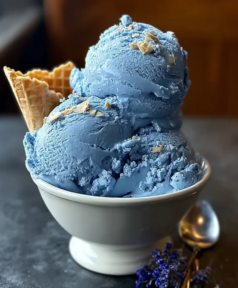 Blue Moon Ice Cream- Easy Homemade Recipe