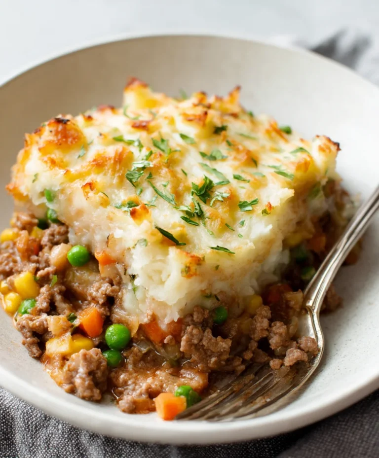 Classic Beef Shepherd’s Pie Recipe – Easy & Delicious