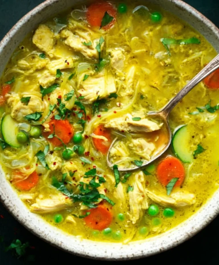 Turmeric Chicken Soup – Anti-Inflammatory Comfort Food