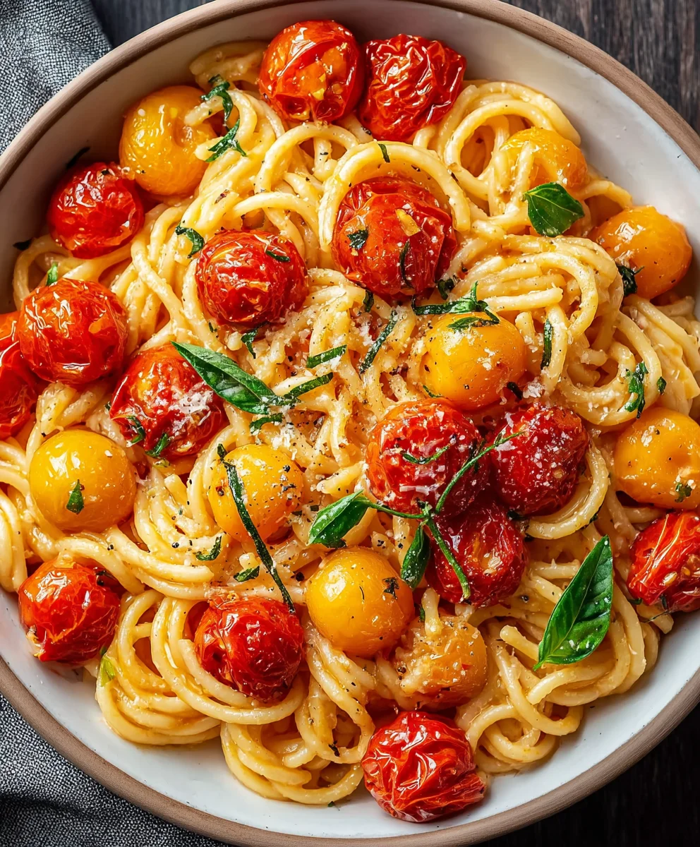 Easy Cherry Tomato Pasta Recipe Quick Delicious Dinner