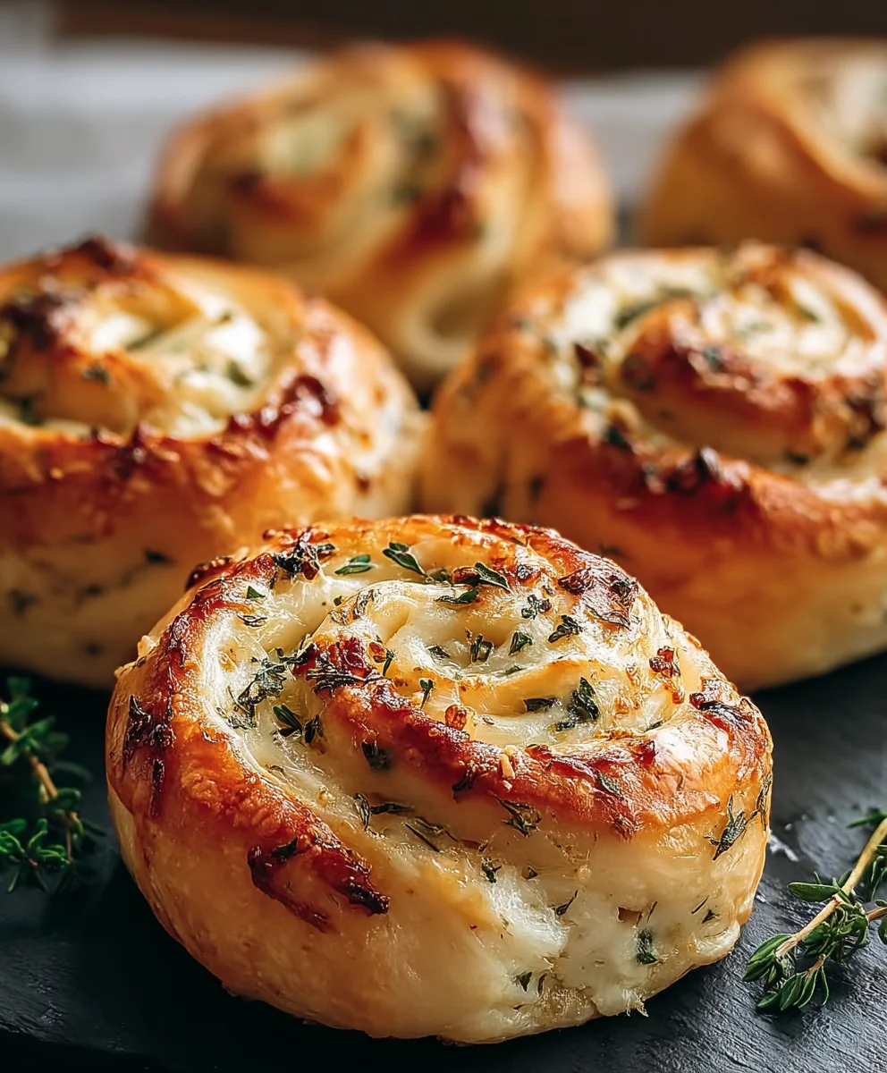 Sourdough Herb Cheese Rolls- Flavorful Easy Recipe