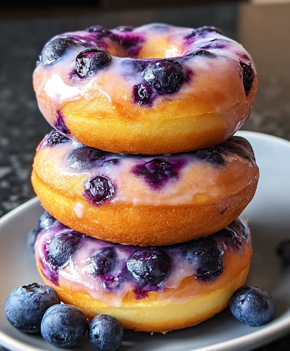 Keto Blueberry Donuts-Guilt-Free Delight