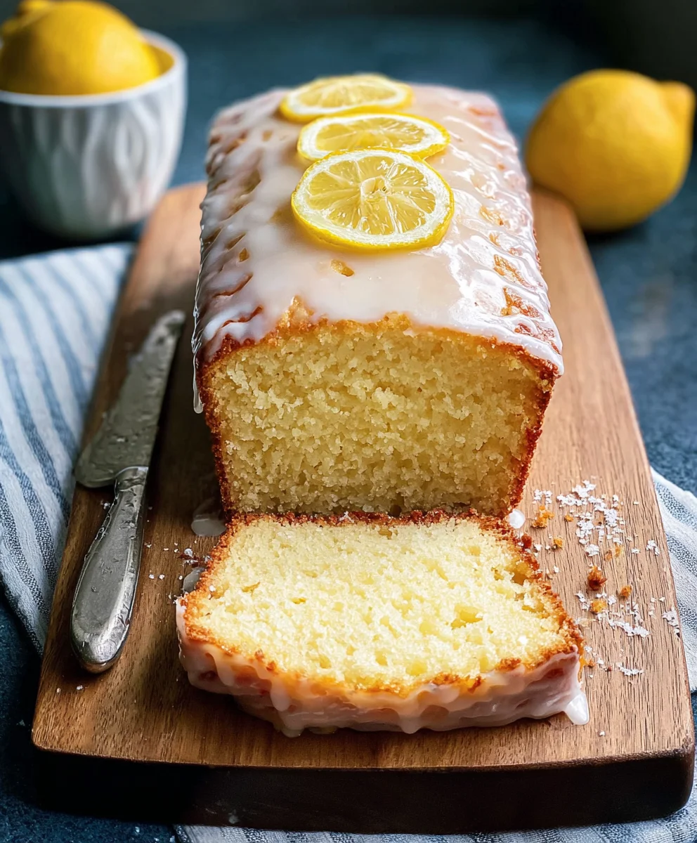 Easy Lemon Loaf Recipe- Zesty & Moist Dessert