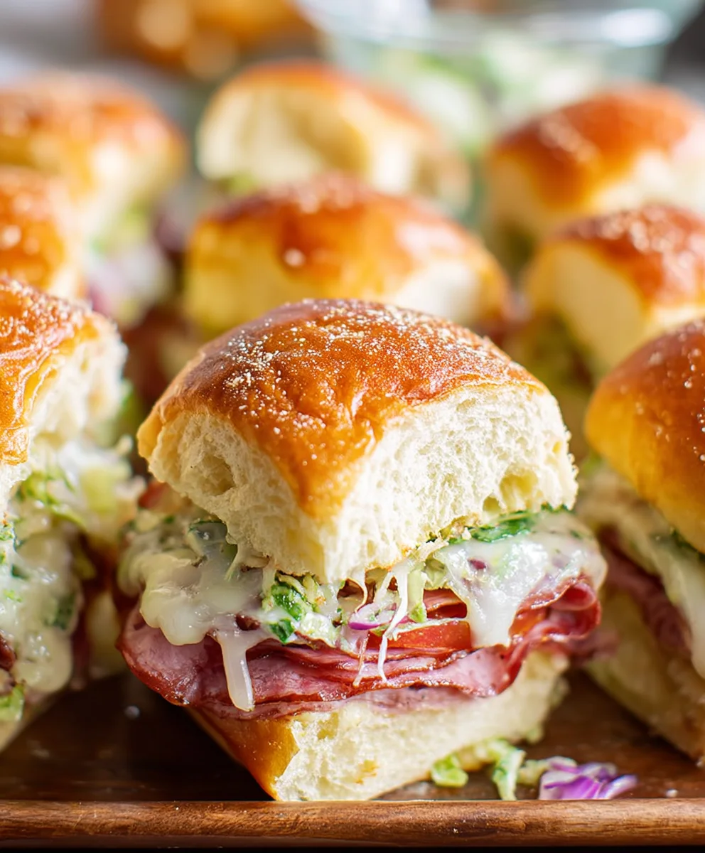 Beef Italian Grinder Sliders- Easy Flavorful Bites