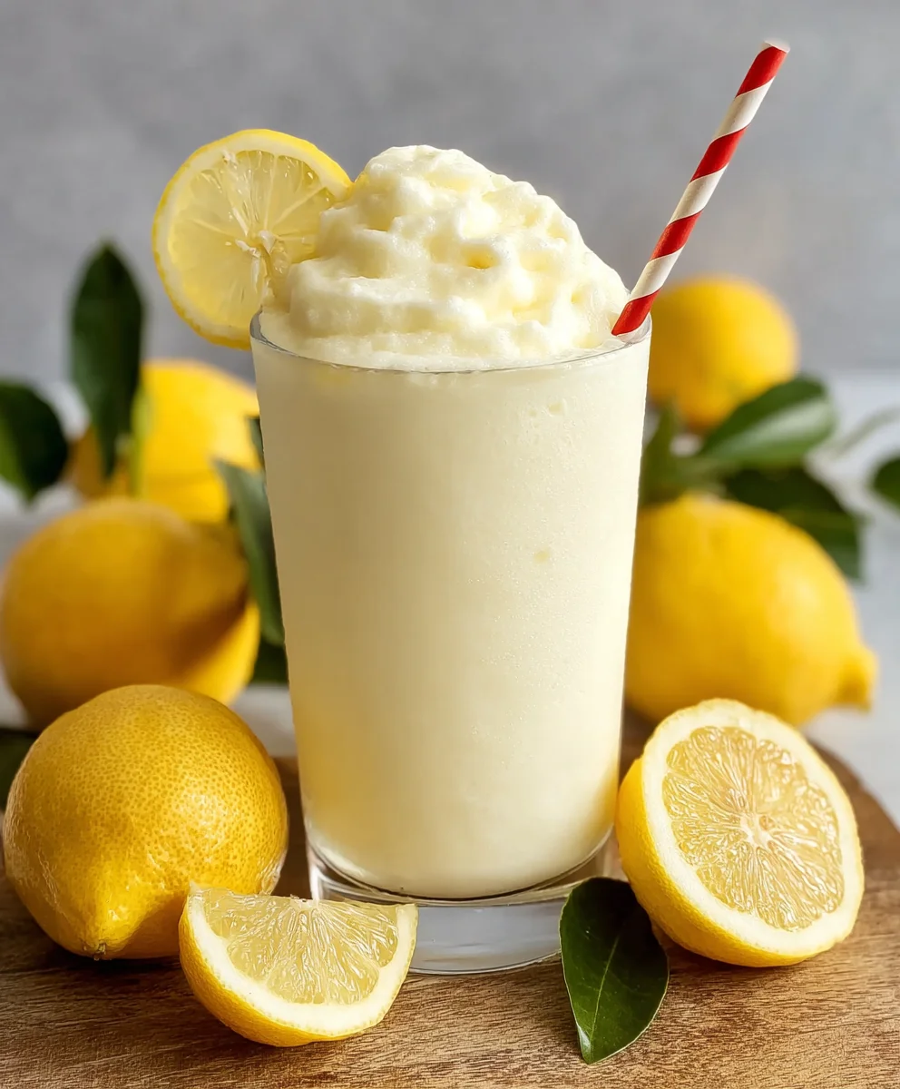 Chick-Fil-A Frosted Lemonade Recipe-Sweet & Tart Treat