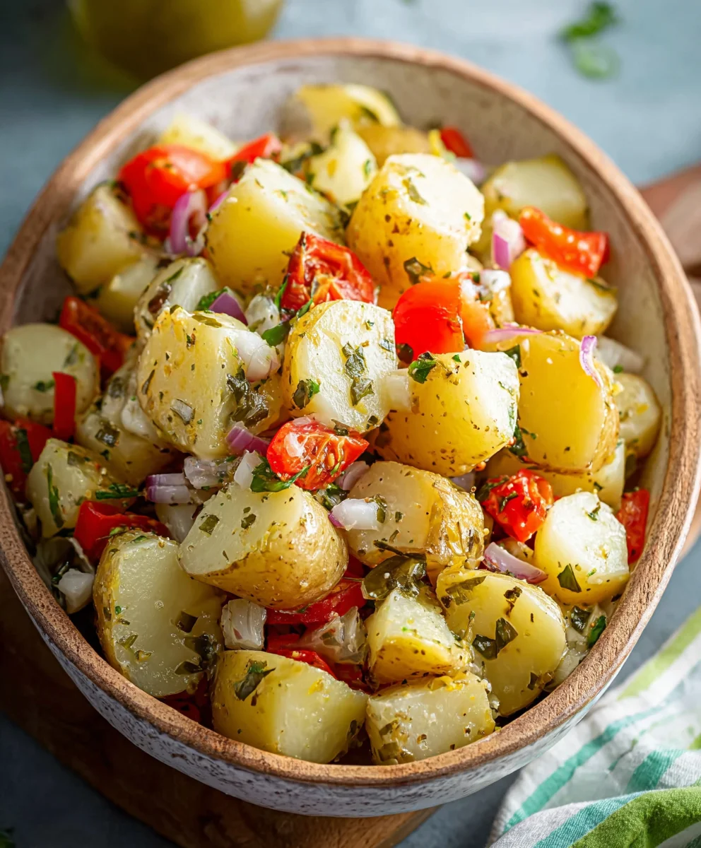 Best Italian Potato Salad - Easy & Delicious Recipe