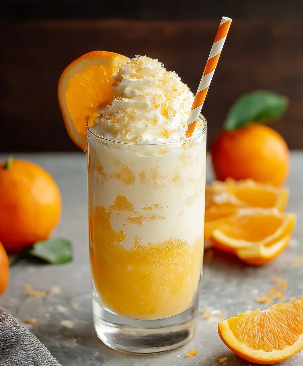 Creamsicle Dirty Soda Recipe - Refreshing Non-Non-Non-Alcoholic Alternativeic Treat