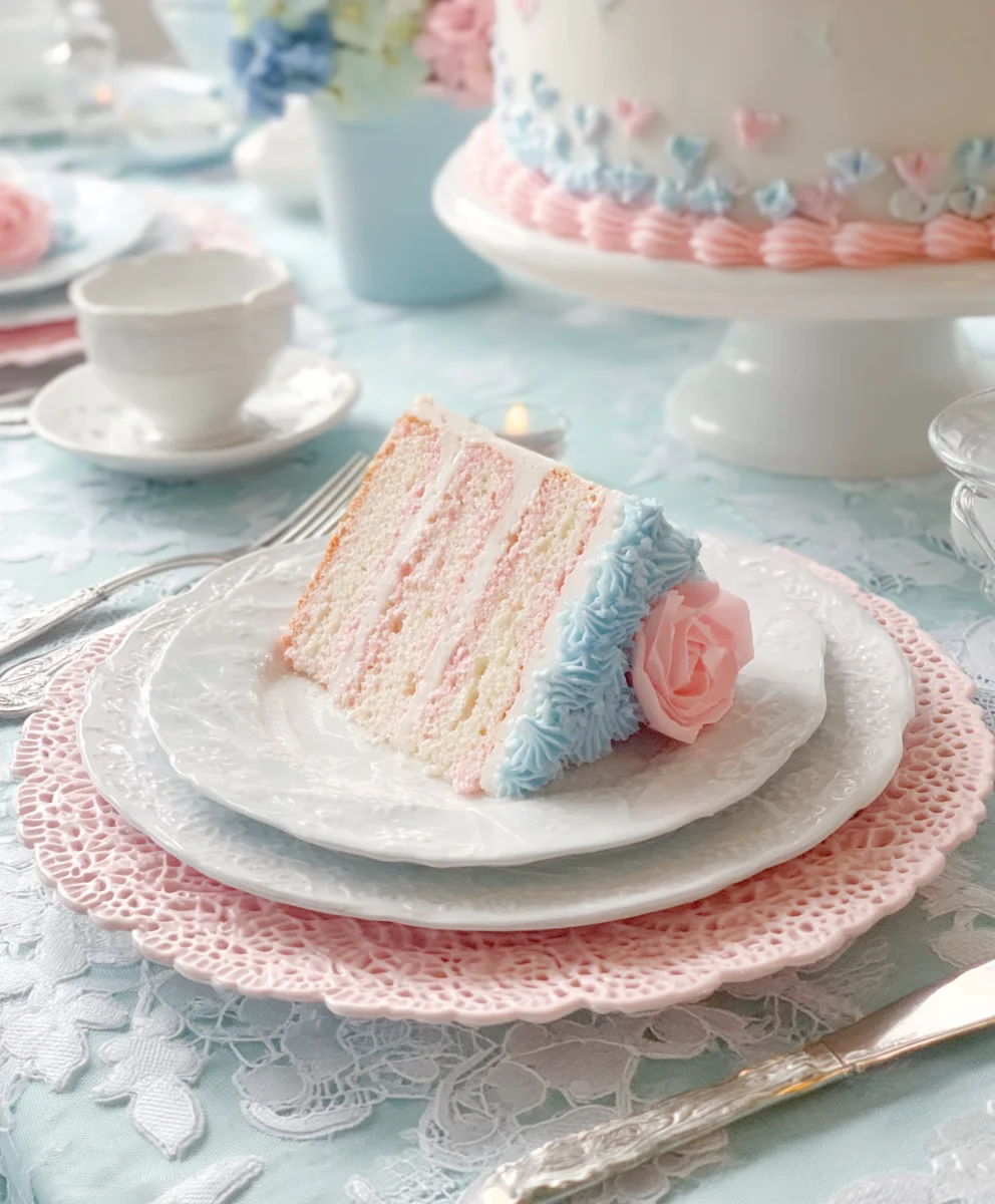 Dreamy Pink Blue Coquette Party Bites-Sweet Treats