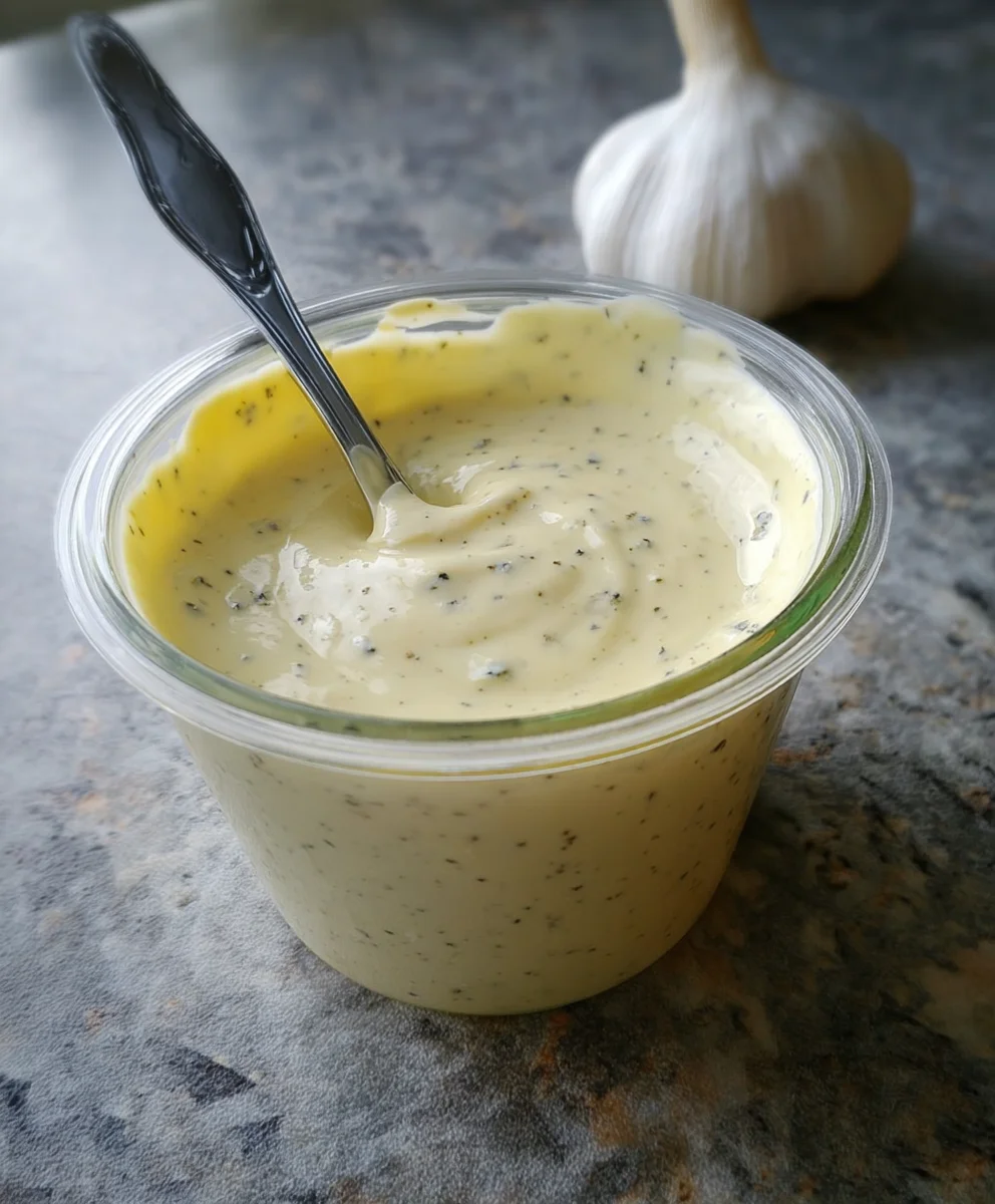 Easy Garlic Aioli Sauce - Delicious & Simple