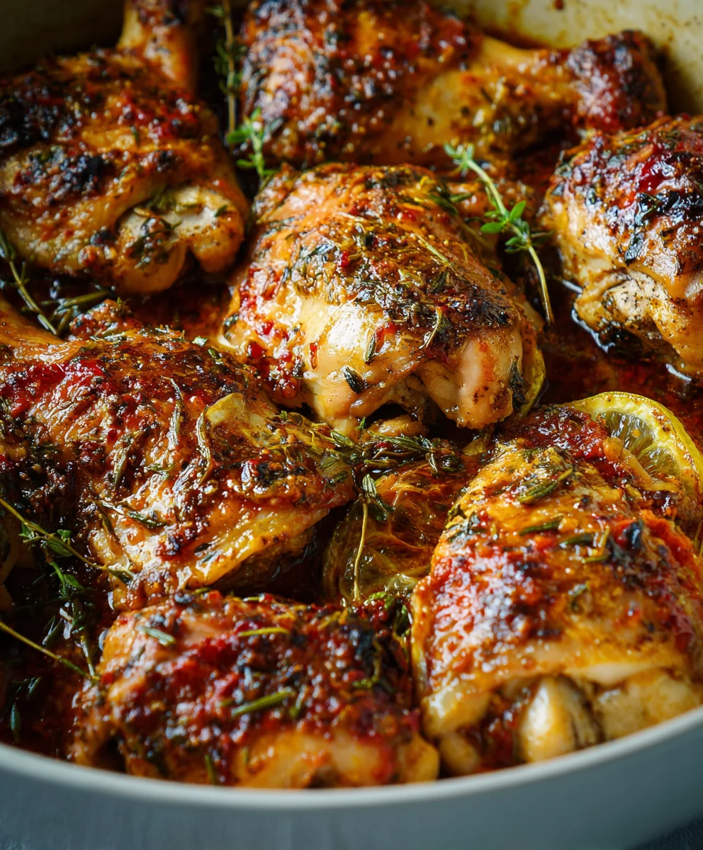 Easy Baked Lemon Butter Chicken - Juicy & Flavorful