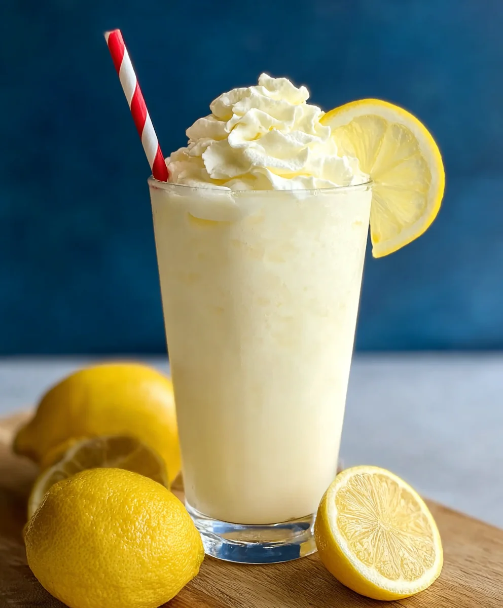 Chick-Fil-A Frosted Lemonade Recipe-Sweet & Tart Treat
