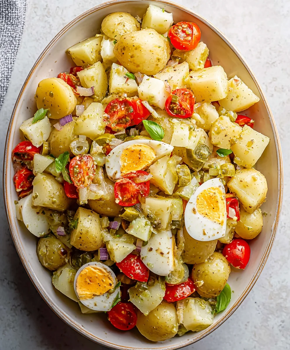 Best Italian Potato Salad - Easy & Delicious Recipe