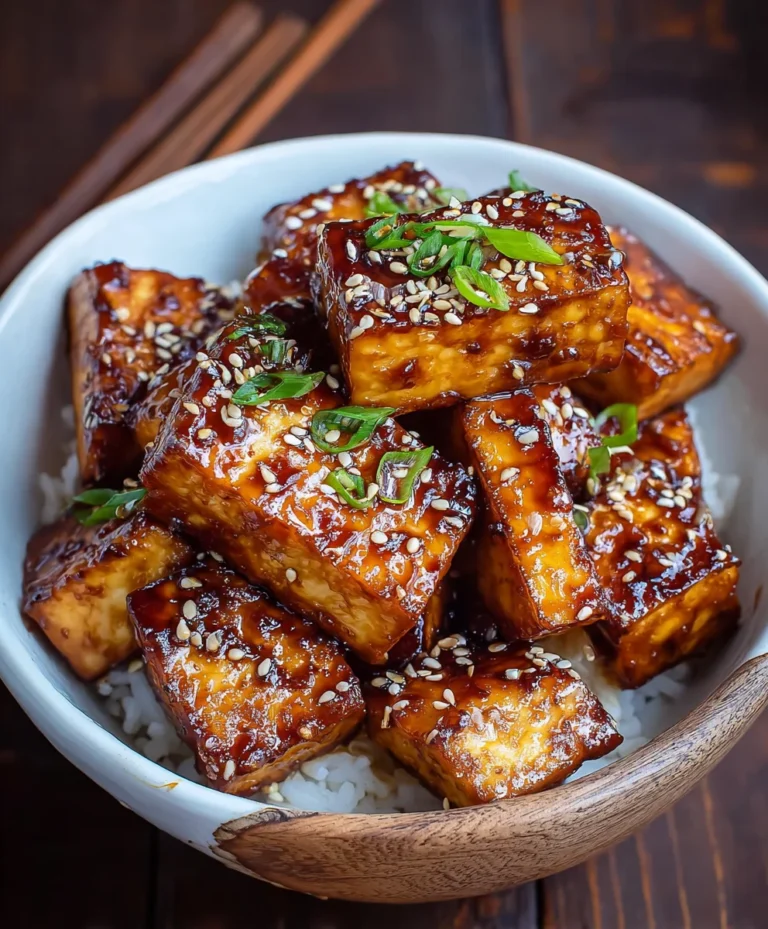 Crispy Sticky Tofu – Easy Vegan Recipe