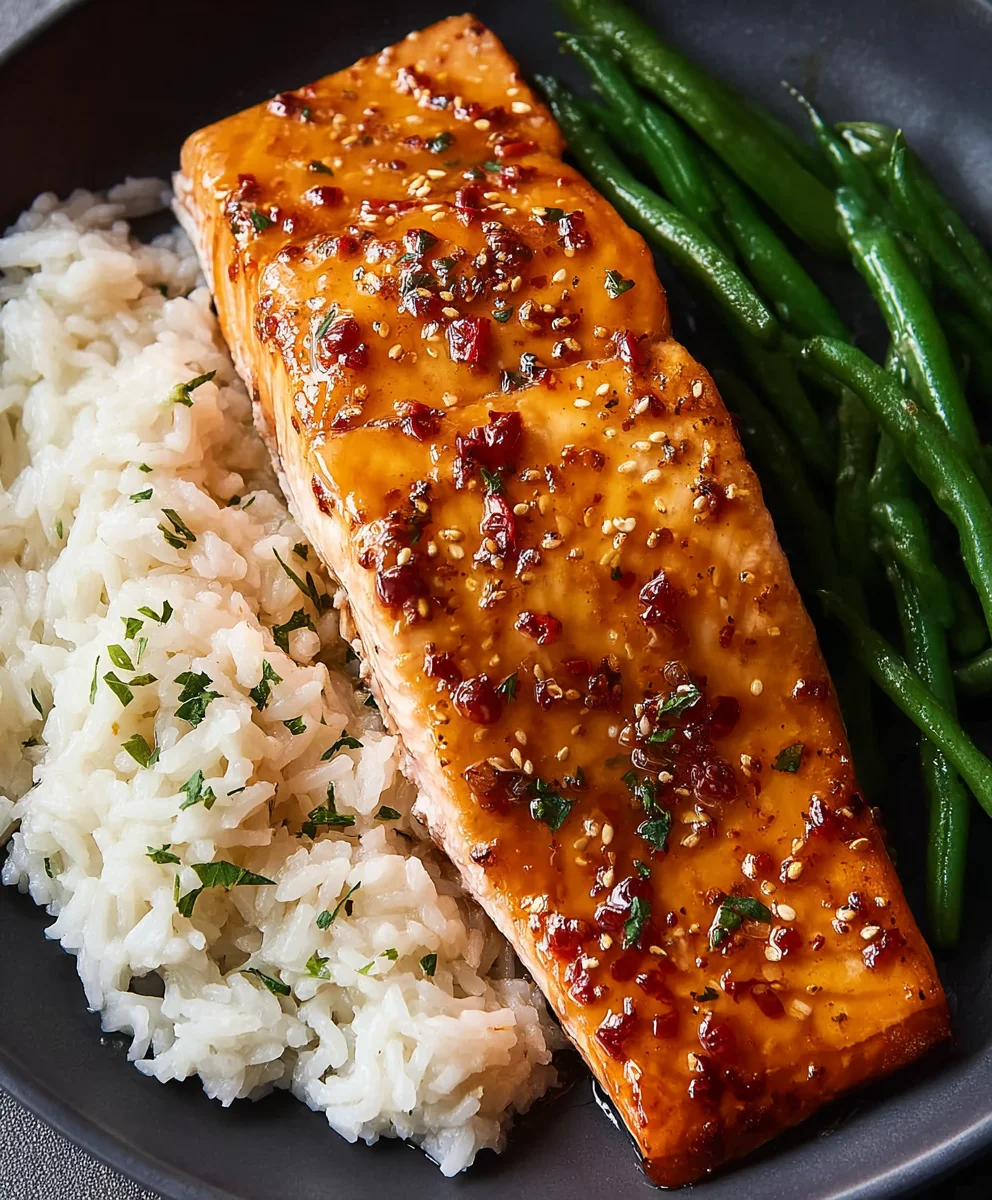 Hot Honey Salmon Glaze-Easy Recipe